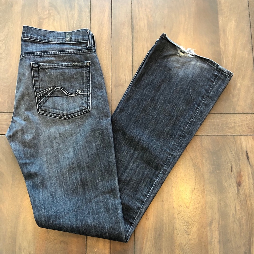 7 for all Mankind Bootcut Jeans, Size 28